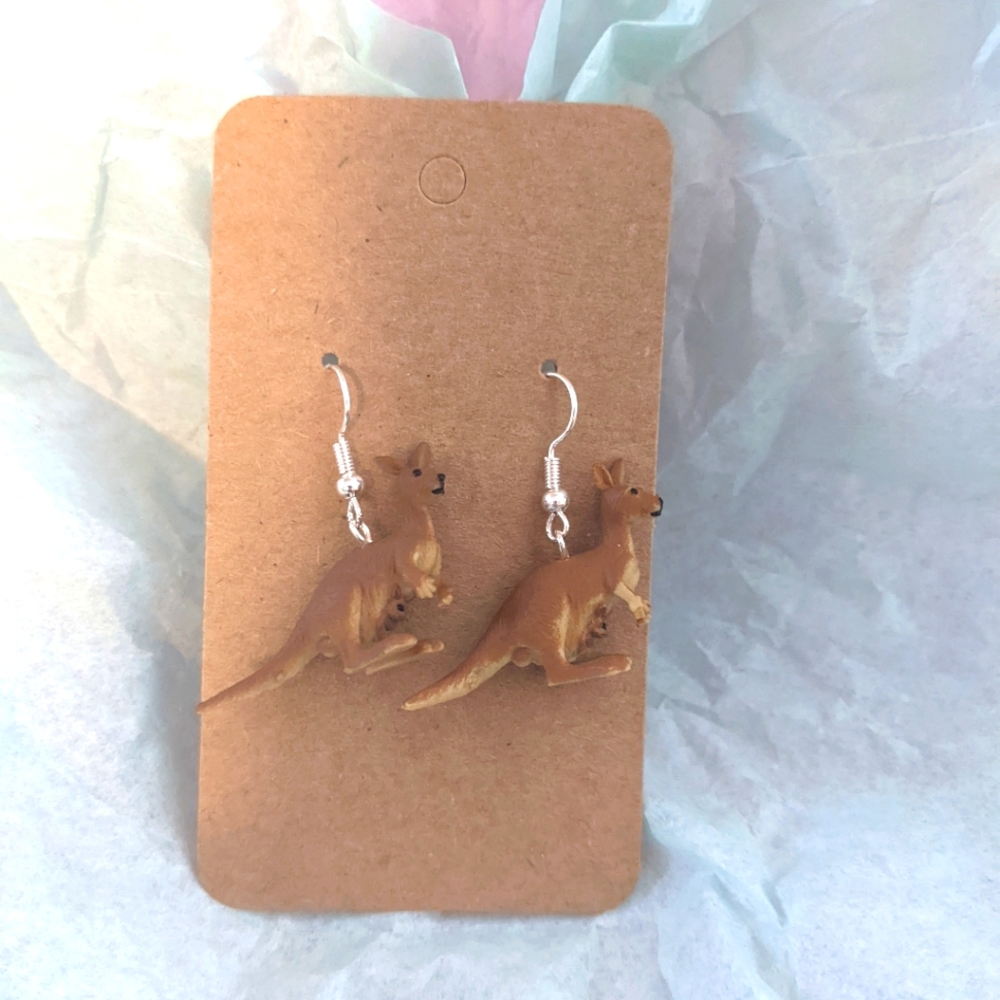 Kangaroo earrings